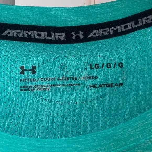 Men’s Under Armour Fitted Athletic Tee - Picture 2 of 3